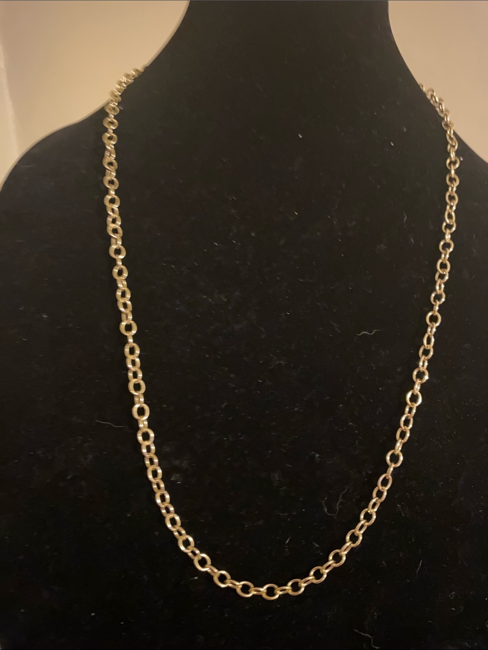 Vintage Barse Thai Gold Tone Rollo Chain